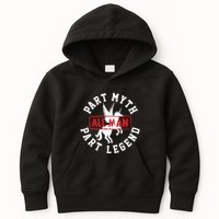 Part Myth Part Legend All Man Funny Kids Hoodie