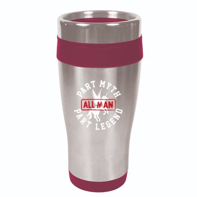 Part Myth Part Legend All Man Funny 16oz Travel Tumbler