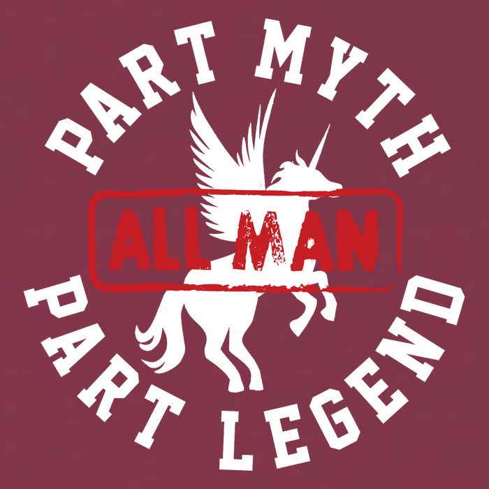 Part Myth Part Legend All Man Funny 16oz Travel Tumbler