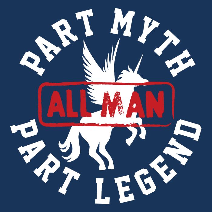 Part Myth Part Legend All Man Funny Infant Baby Jersey Bodysuit