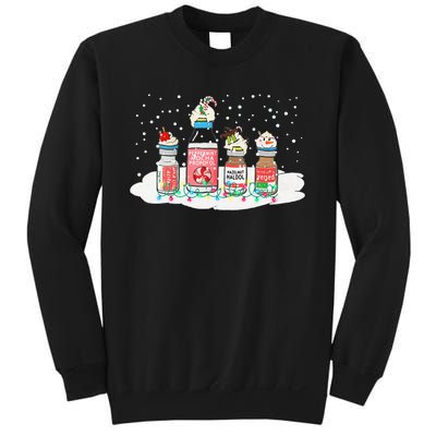 Peppermint Mocha Propofol Funny Nurse Xmas Holiday Sweatshirt