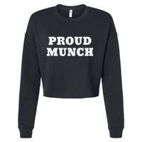 Proud Munch Cropped Pullover Crew