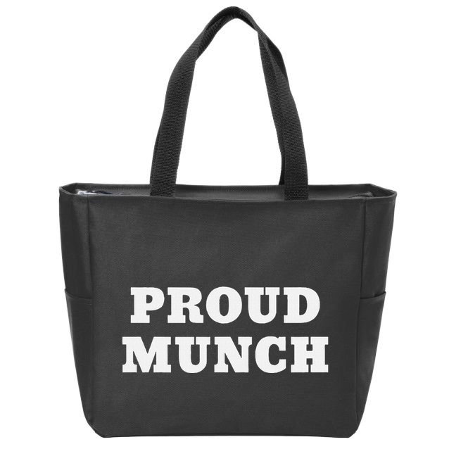 Proud Munch Zip Tote Bag