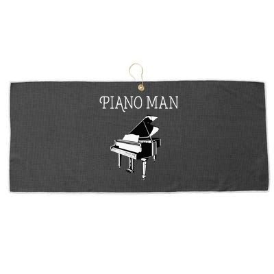 Piano Man Piano Player Pianist Classical Music Lover Large Microfiber Waffle Golf Towel