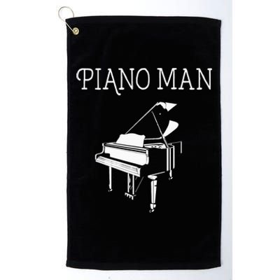 Piano Man Piano Player Pianist Classical Music Lover Platinum Collection Golf Towel