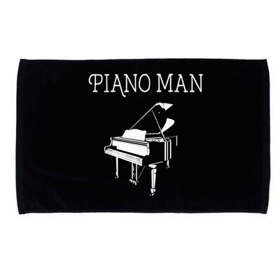 Piano Man Piano Player Pianist Classical Music Lover Microfiber Hand Towel