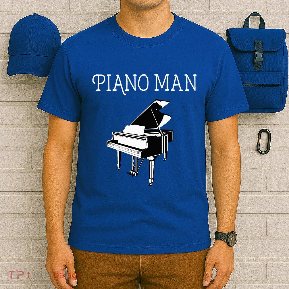 Piano Man Piano Player Pianist Classical Music Lover T-Shirt