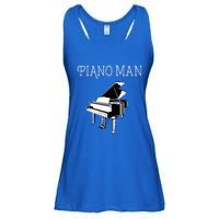 Piano Man Piano Player Pianist Classical Music Lover Ladies Essential Flowy Tank