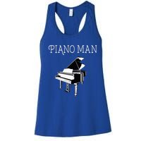 Piano Man Piano Player Pianist Classical Music Lover Women's Racerback Tank