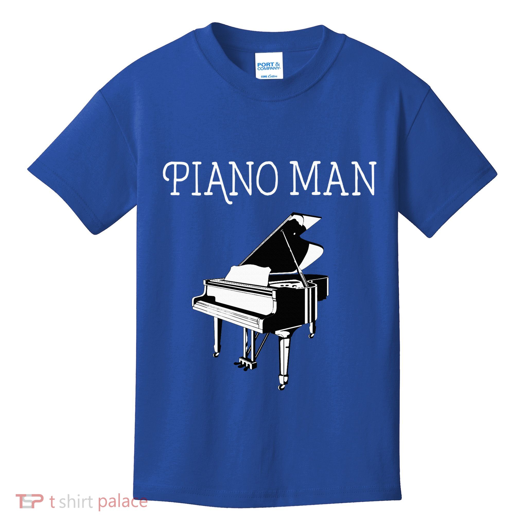 Piano Man Piano Player Pianist Classical Music Lover Kids T-Shirt