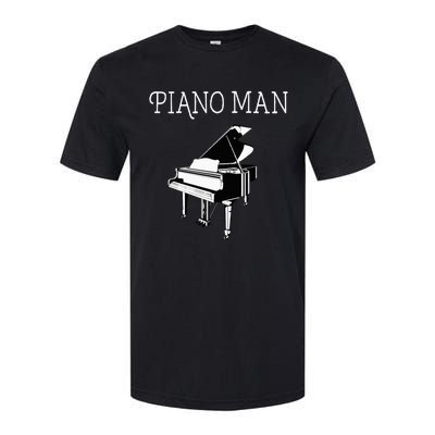 Piano Man Piano Player Pianist Classical Music Lover Softstyle CVC T-Shirt