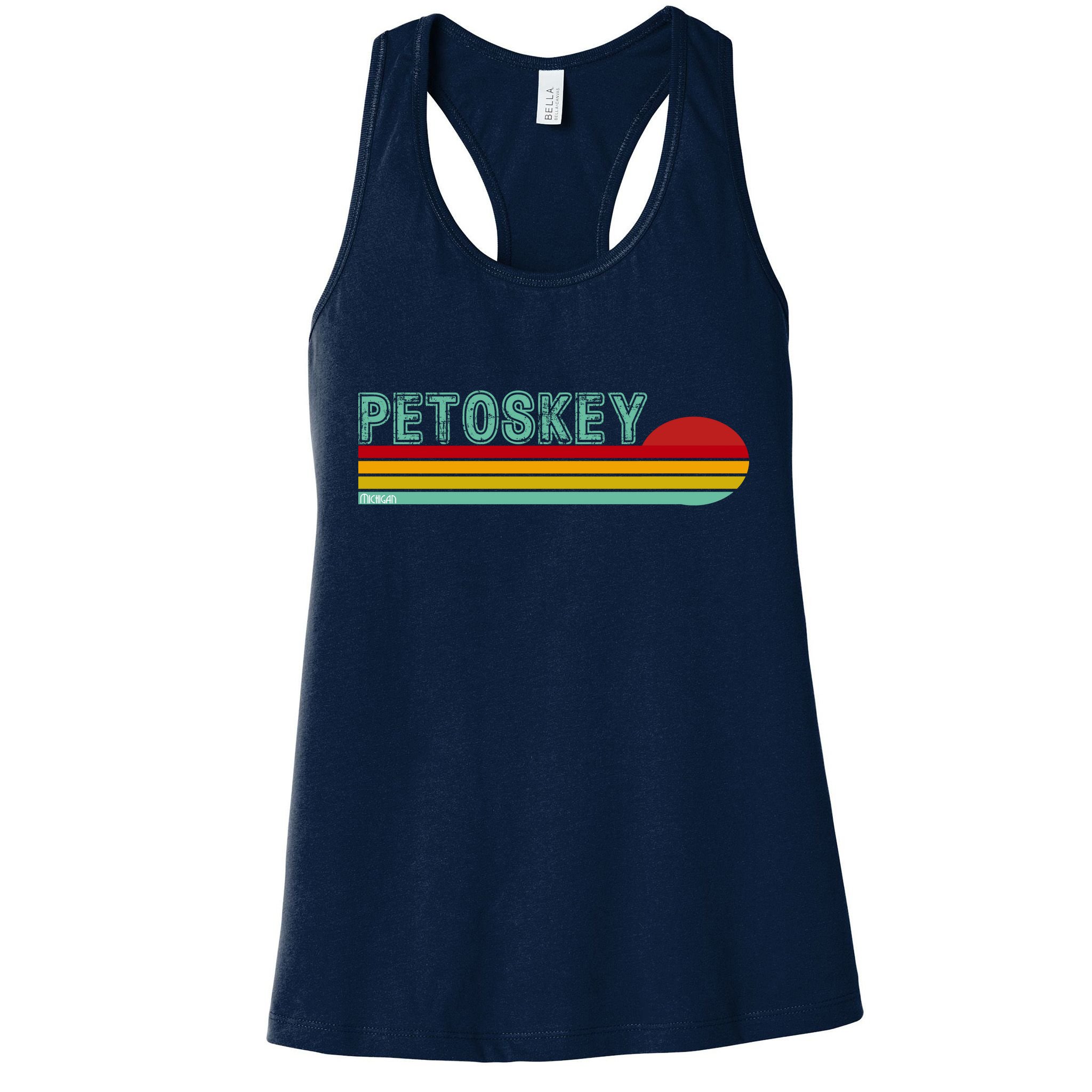 Petoskey Michigan Womens Tank Top