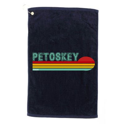 Petoskey Michigan Golf Towel