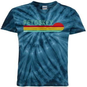 Petoskey Michigan Kids Tie-Dye T-Shirt