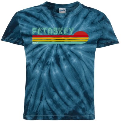 Petoskey Michigan Kids Tie-Dye T-Shirt