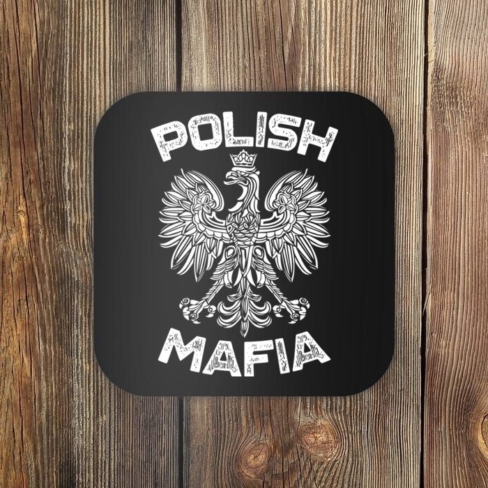 Polish Mafia Poland Polish Eagle Polska Dyngus Day Gift Coaster