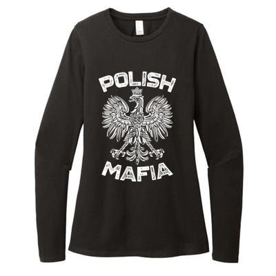 Polish Mafia Poland Polish Eagle Polska Dyngus Day Gift Womens CVC Long Sleeve Shirt