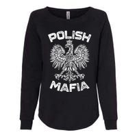 Polish Mafia Poland Polish Eagle Polska Dyngus Day Gift Womens California Wash Sweatshirt