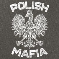Polish Mafia Poland Polish Eagle Polska Dyngus Day Gift Cotton Canvas Backpack