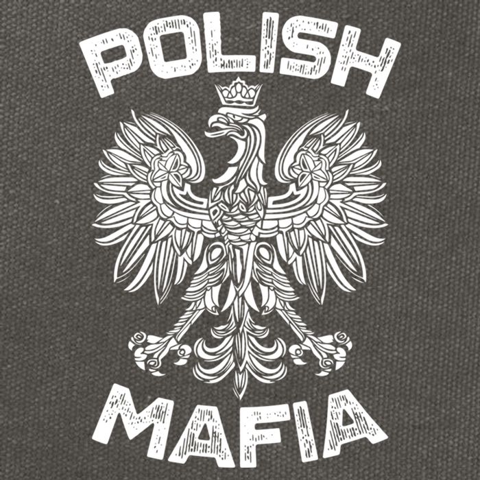 Polish Mafia Poland Polish Eagle Polska Dyngus Day Gift Cotton Canvas Backpack