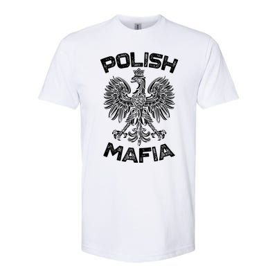 Polish Mafia Poland Polish Eagle Polska Dyngus Day Gift Softstyle CVC T-Shirt