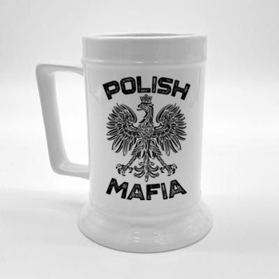 Polish Mafia Poland Polish Eagle Polska Dyngus Day Gift Beer Stein