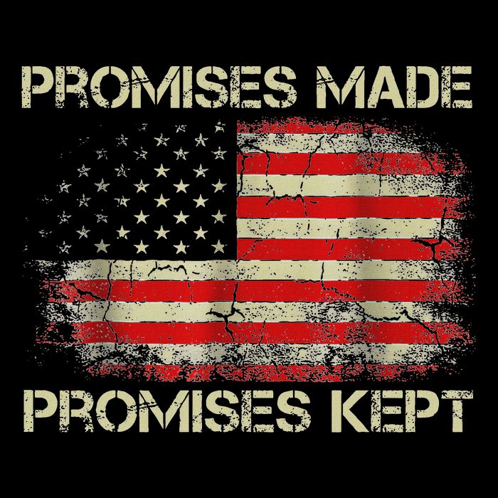 Promises Made Promises Kept Trump Saying Cooling Performance Crew T-Shirt