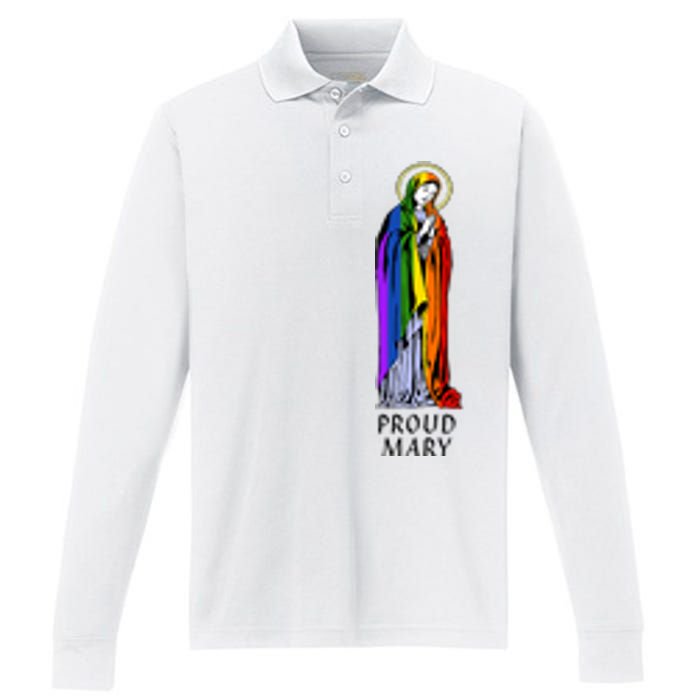 Proud Mary Performance Long Sleeve Polo