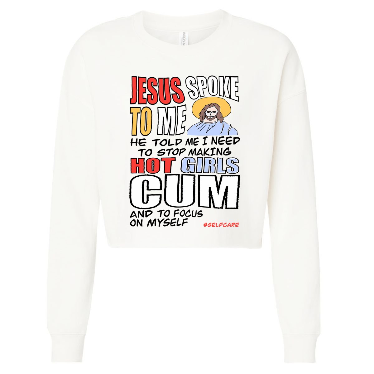 Proud Mary Cropped Pullover Crew