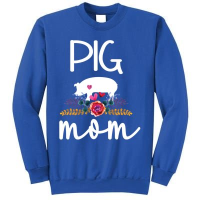 Pig Mom Proud Pig Farmer Pig Owner Pig Mother Gift Sweatshirt