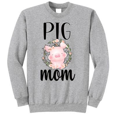 Pig Mom Proud Pig Farmer Pig Owner Pig Mother Gift Sweatshirt