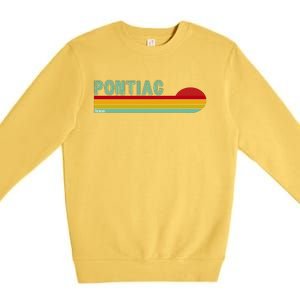 Pontiac Michigan Premium Crewneck Sweatshirt