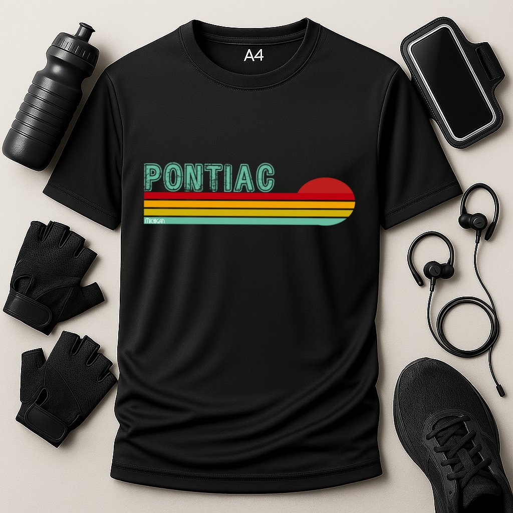 Pontiac Michigan Cooling Performance Crew T-Shirt