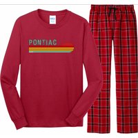 Pontiac Michigan Long Sleeve Pajama Set