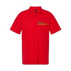 Pontiac Michigan Softstyle Adult Sport Polo