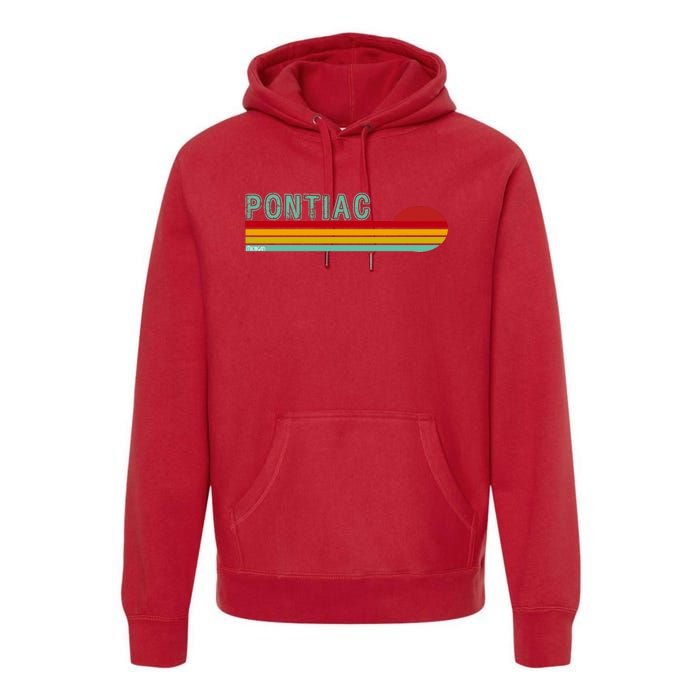 Pontiac Michigan Premium Hoodie