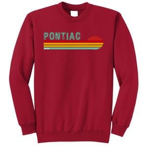 Pontiac Michigan Tall Sweatshirt