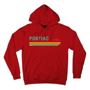 Pontiac Michigan Tall Hoodie