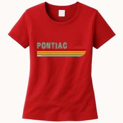 Pontiac Michigan Womens T-Shirt