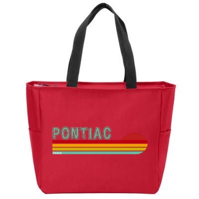 Pontiac Michigan Zip Tote Bag