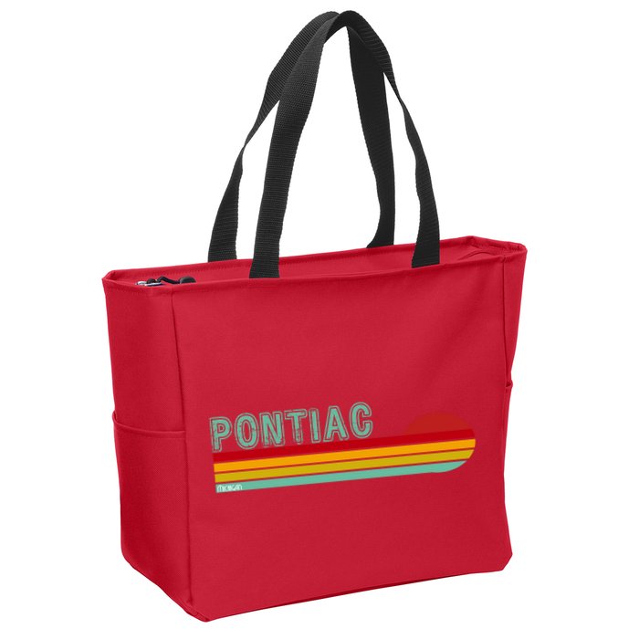 Pontiac Michigan Zip Tote Bag