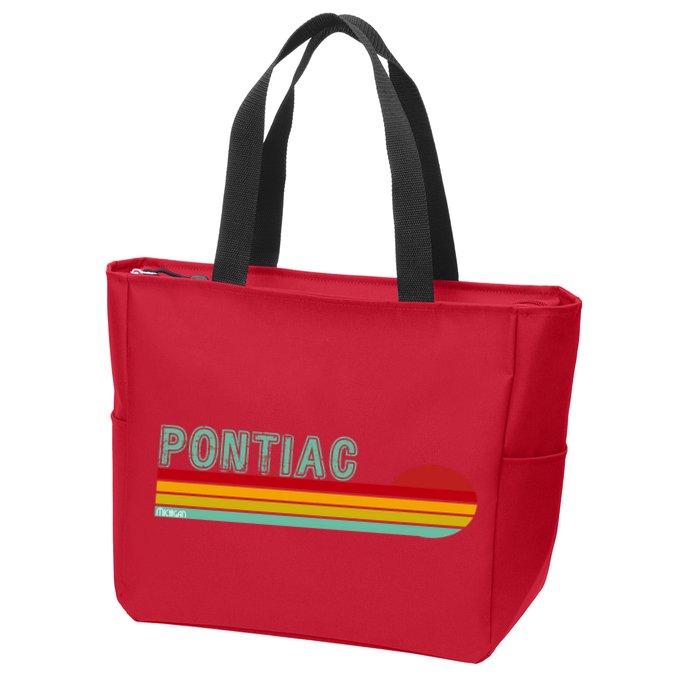 Pontiac Michigan Zip Tote Bag