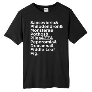 Philodendron Monstera Pilea Peperomia Pothos Houseplant Gift Tall Fusion ChromaSoft Performance T-Shirt