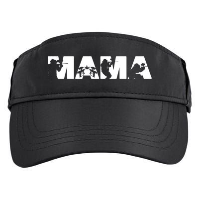 Paintball Mom Paintball Mama Funny Mom Cute Gift Adult Drive Performance Visor