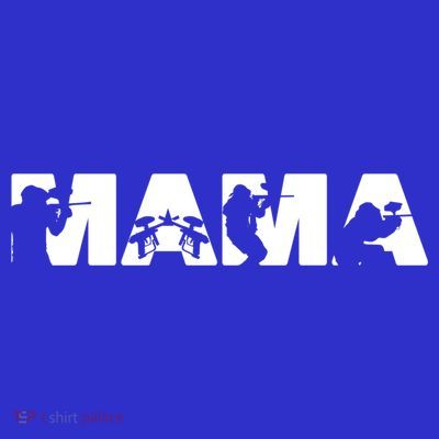 Paintball Mom Paintball Mama Funny Mom Cute Gift T-Shirt