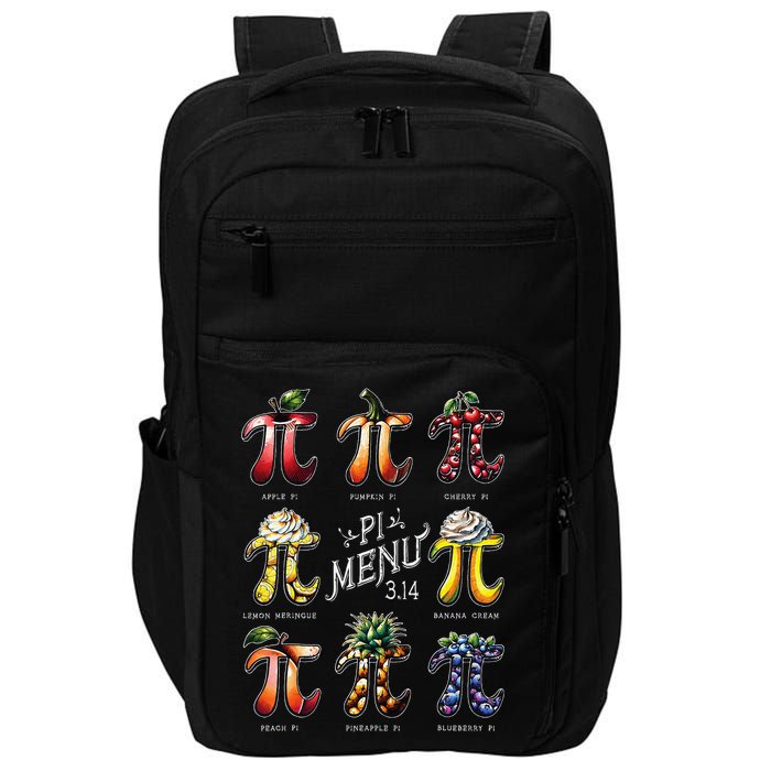 Pi Menu Pi Day 3 Impact Tech Backpack