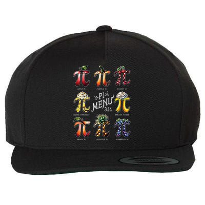 Pi Menu Pi Day 3 Wool Snapback Cap