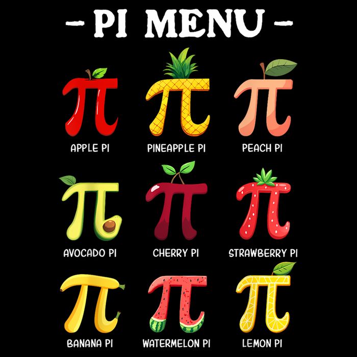 Pi Menu Pi Day 314 Math Teacher Pi Symbol Funny Pie Pun 16 in Basic Backpack