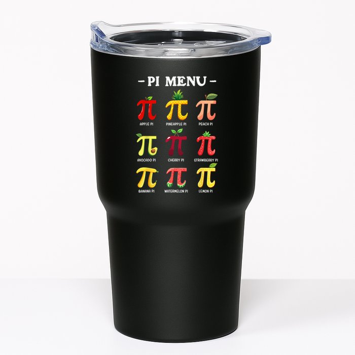 Pi Menu Pi Day 314 Math Teacher Pi Symbol Funny Pie Pun Tumbler