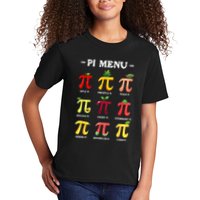 Pi Menu Pi Day 314 Math Teacher Pi Symbol Funny Pie Pun Kids T-Shirt